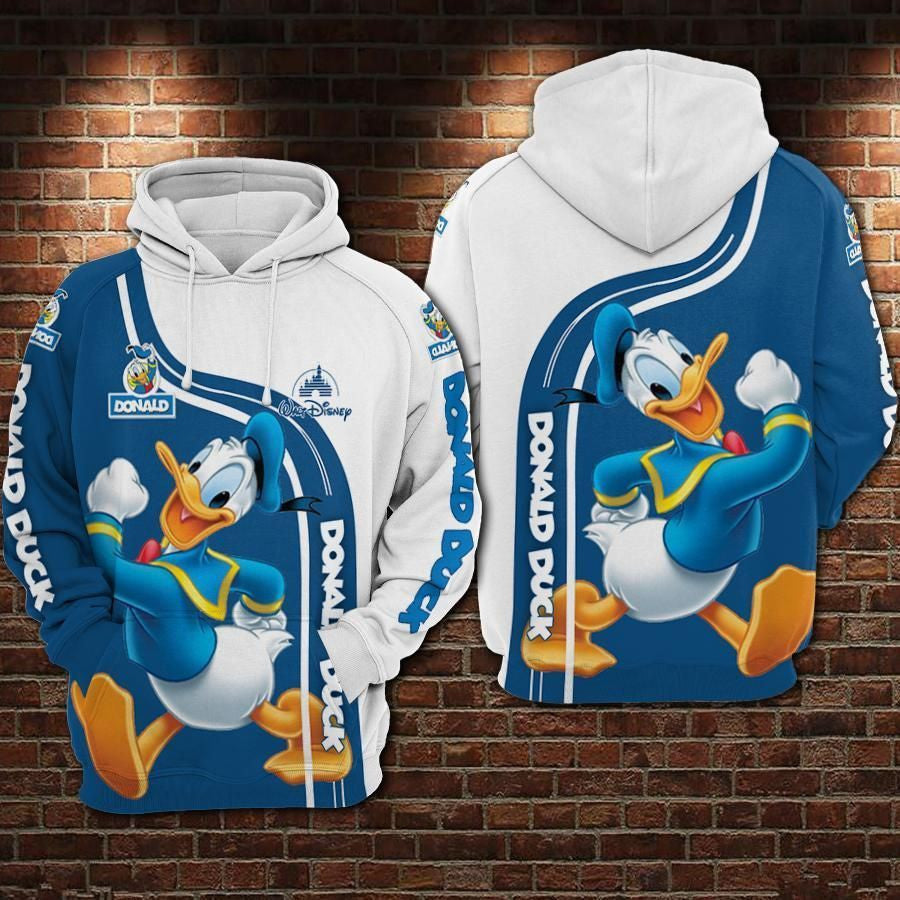 Donald Duck Movies Disney Over Print 3d Hoodie Zip Hoodie 71
