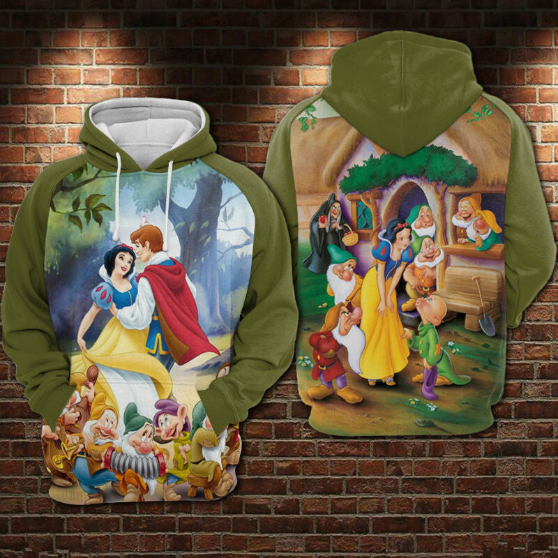 Snow White And The Seven Dwarfs 001 Hoodie Zip Hoodie