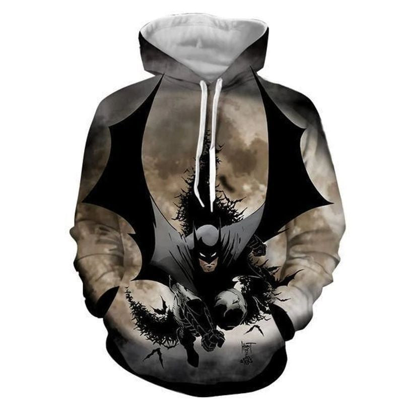 Batman Dc Universe Dark Knight 3d Hoodie 3