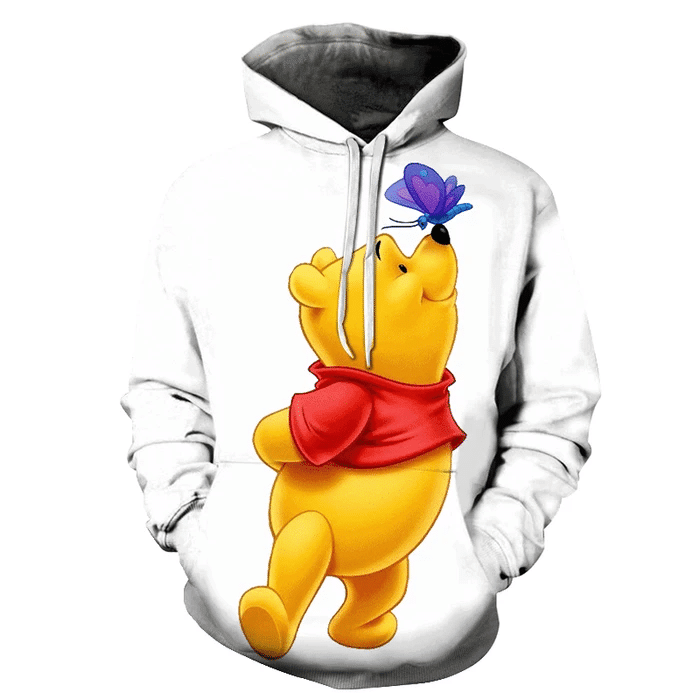 Winnie The Pooh Cartoon 3d - Sweatshirt, Hoodie, Pullover