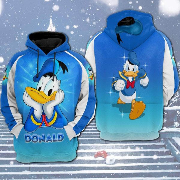 Donald Duck Disney Cartoon 2k760 Lover Gift,donald Duck Disney All Over Print 3d Hoodie 551