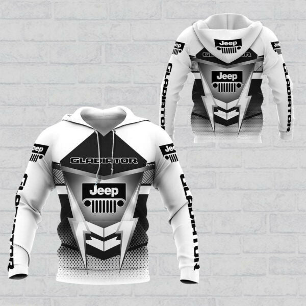 Jeep Gladiator Shirt Fan Gift 676, Stylist Unisex 3d Hoodie Zip Hoodie 770