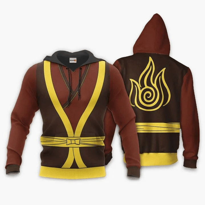 Avatar The Last Airbender Zuko 1 For Men And Women 3d Hoodie Zip Hoodie
