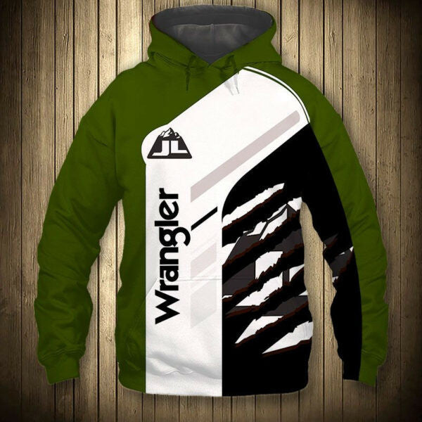 Jeep Wrangler Sport Car 5k486 Fan Gift Stylist Unisex Cartoon 3d Hoodie Zip Hoodie 656