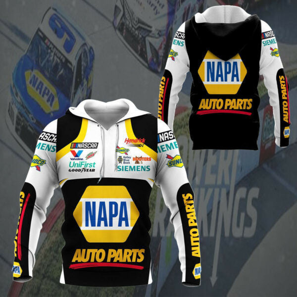 Napa Nascar Racing Shirt Fan Gift 639, Stylist Unisex 3d Hoodie Zip Hoodie 2078