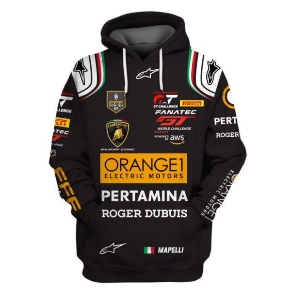 Orange1 Electric Motors Pertamina Roger Dubuis 2k595 Lover Gift ,orange1 Electric Motors Pertamina Roger Dubuis All Over Print 3d Hoodie 2861