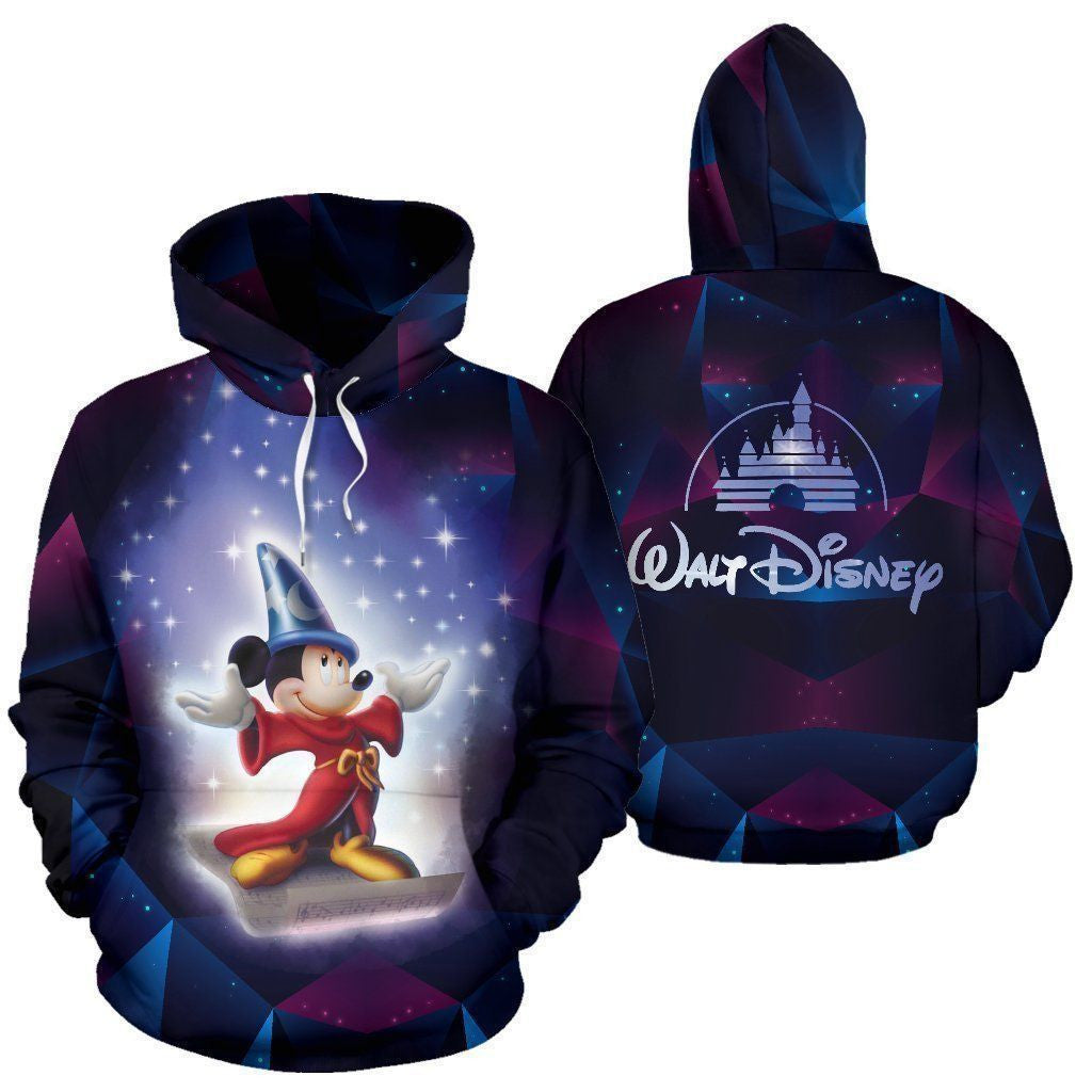 Mickey Mouse Movies Disney Over Print 3d Hoodie Zip Hoodie 288