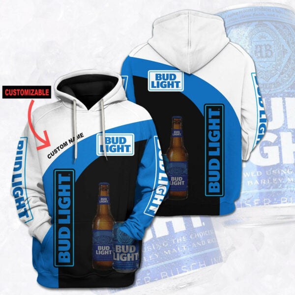 Bud Light Beer Personalzied Trending 3d Hoodie 537 229