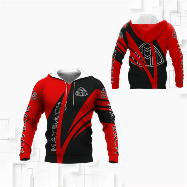 Maybach Shirt Fan Gift 1031, Stylist Unisex 3d Hoodie Zip Hoodie 1054