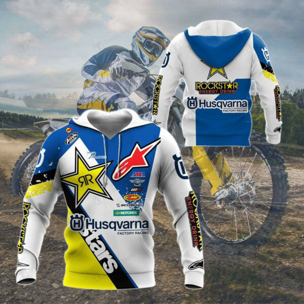 Husqvarna Racing Shirt Fan Gift 557, Stylist Unisex 3d Hoodie Zip Hoodie 637
