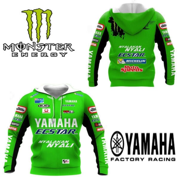 Yamaha Monster Shirt Fan Gift 255, Stylist Unisex 3d Hoodie Zip Hoodie 2127