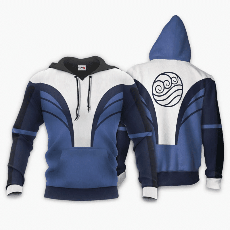 Avatar The Last Airbender Water Nation For Men And Women 3d Hoodie Zip Hoodie