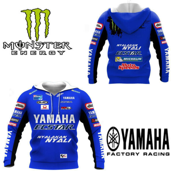 Yamaha Monster Shirt Fan Gift 253, Stylist Unisex 3d Hoodie Zip Hoodie 1809