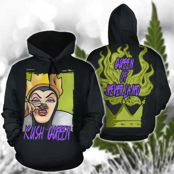 Kush Queen Of Neverland Disney 2k591 Lover Gift ,kush Queen Of Neverland Disney All Over Print 3d Hoodie 285
