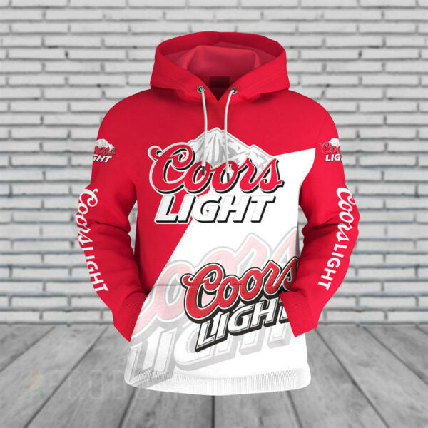 Coors Light Hoodie And Zip Hoodie, Gift For Fan 3d All Over Print Shirt Hoodie 613