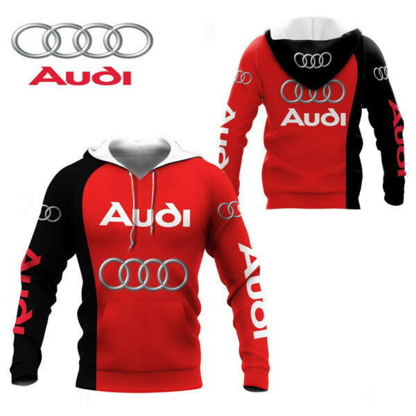 Audi Shirt Fan Gift 440, Stylist Unisex 3d Hoodie Zip Hoodie 384