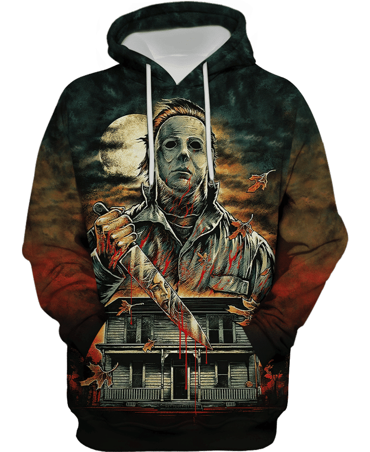 Jason Voorhees Horror 3d Hoodie