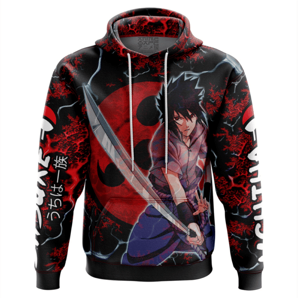 Sasuke Uchiha Naruto Fan Gift, Sasuke Uchiha Naruto Aop Hoodie 2234