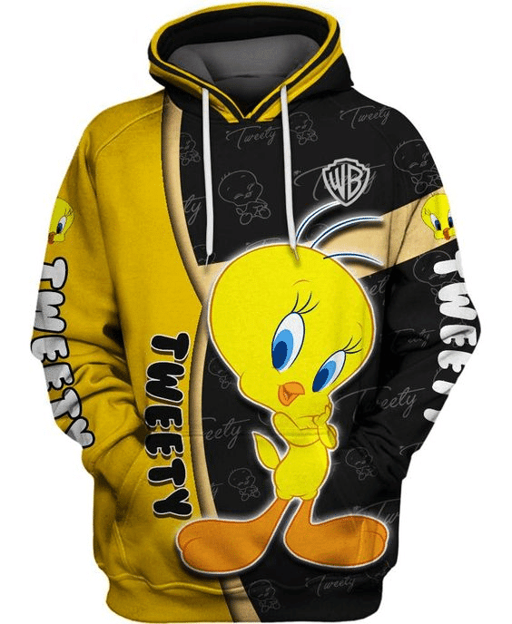 Lovely Tweety Looney Tunes Flims 39 Fan Gift Stylist Unisex Cartoon Graphic Outfits Aop Hoodie 547