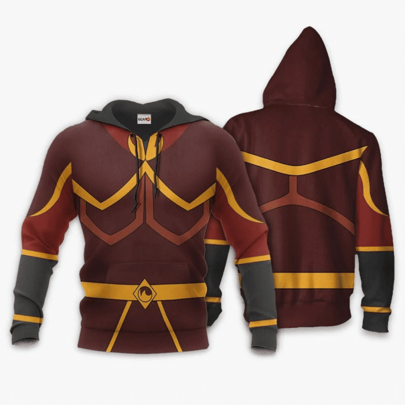 Avatar The Last Airbender Azula For Men And Women 3d Hoodie Zip Hoodie