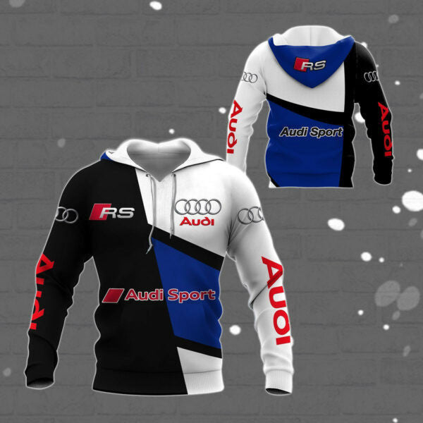 Audi Sport Luxury Car 8k345 Fan Gift 3d Zip Hoodie Hoodie Ii0 294