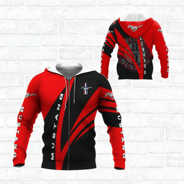 Ford Mustang Shelby Luxury Car 8k237 Fan Gift 3d Zip Hoodie Hoodie Ii0 1146