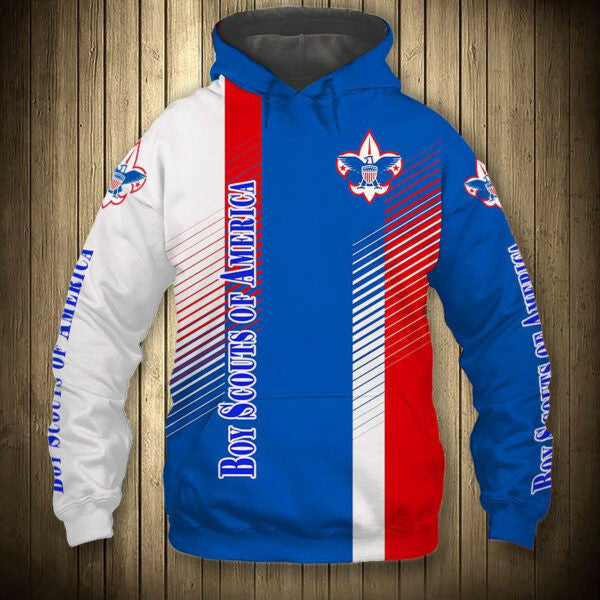 Boy Scouts Of America 5k440 Fan Gift Stylist Unisex Cartoon 3d Hoodie Zip Hoodie 1639