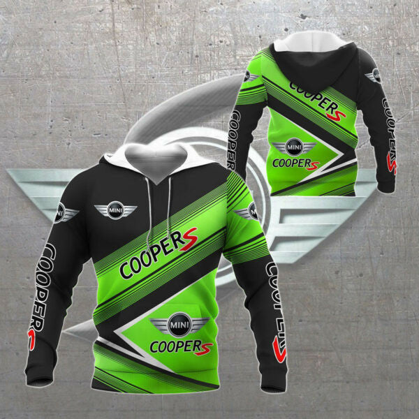 Mini Cooper Shirt Fan Gift 278, Stylist Unisex 3d Hoodie Zip Hoodie 2085