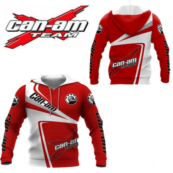 Can-am Brp Shirt Fan Gift 184, Stylist Unisex 3d Hoodie Zip Hoodie 1160