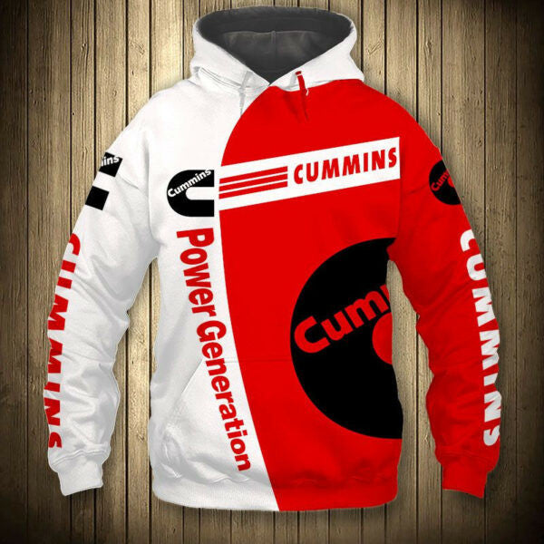 Cummins Inc 7k82 Fan Gift Stylist Unisex Cartoon 3d Hoodie Zip Hoodie 1530