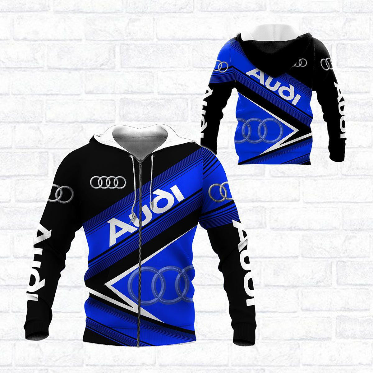 Audi Sport Luxury Car 8k287 Fan Gift 3d Zip Hoodie Hoodie Ii0