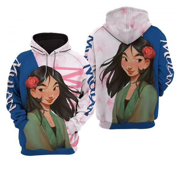 Mulan Disney Cartoon 2k740 Lover Gift ,mulan Disney All Over Print 3d Hoodie