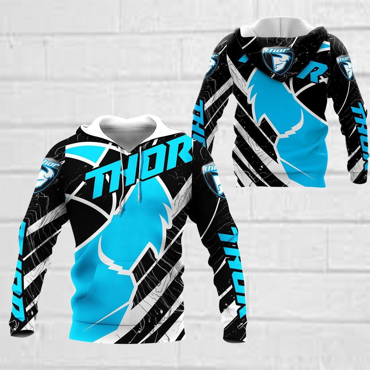 Thor Racing 8k55 Fan Gift 3d Zip Hoodie Hoodie Ii0