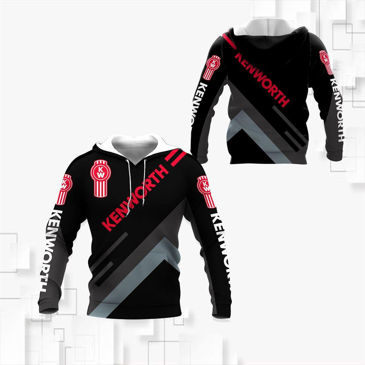 Kenworth Trucks Racing Team 7k885 Fan Gift 3d Zip Hoodie Hoodie Ii0