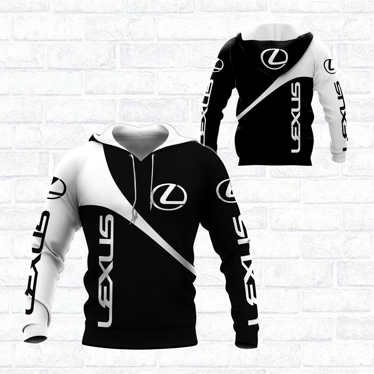Lexus Shirt Fan Gift 478, Stylist Unisex 3d Hoodie Zip Hoodie