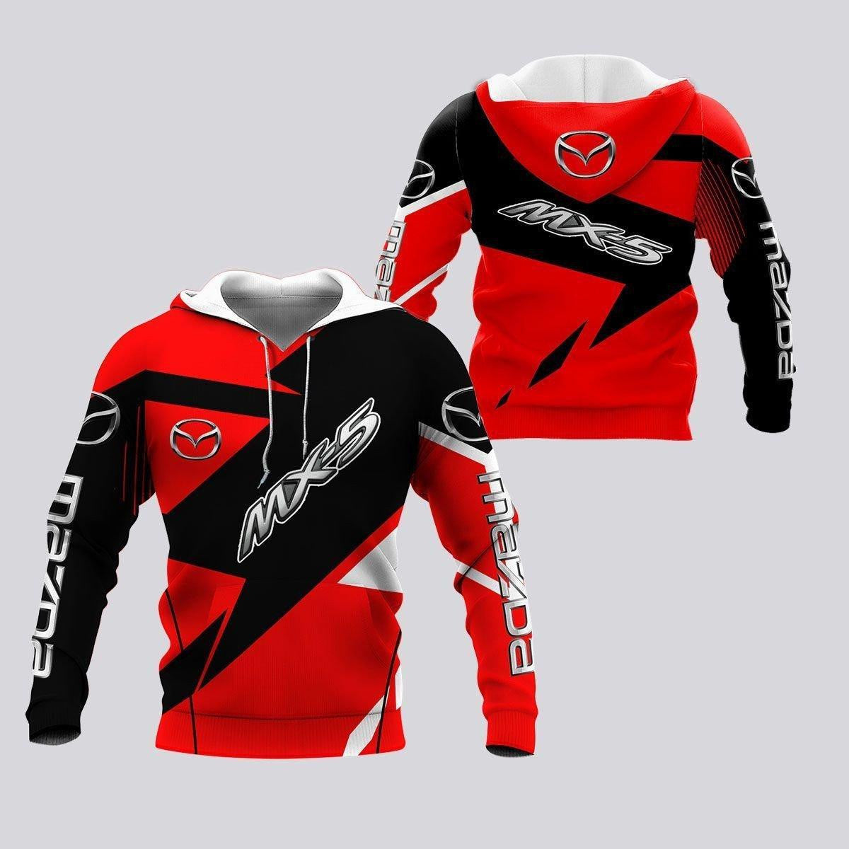 Mazda Mx-5 Shirt Fan Gift 23, Stylist Unisex 3d Hoodie Zip Hoodie