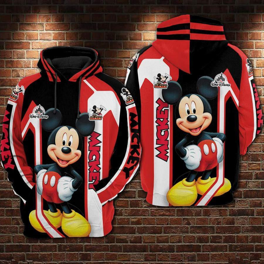 Mickey Mouse Disney, Mickey Ver99 Aop Hoodie, Zip Hoodie