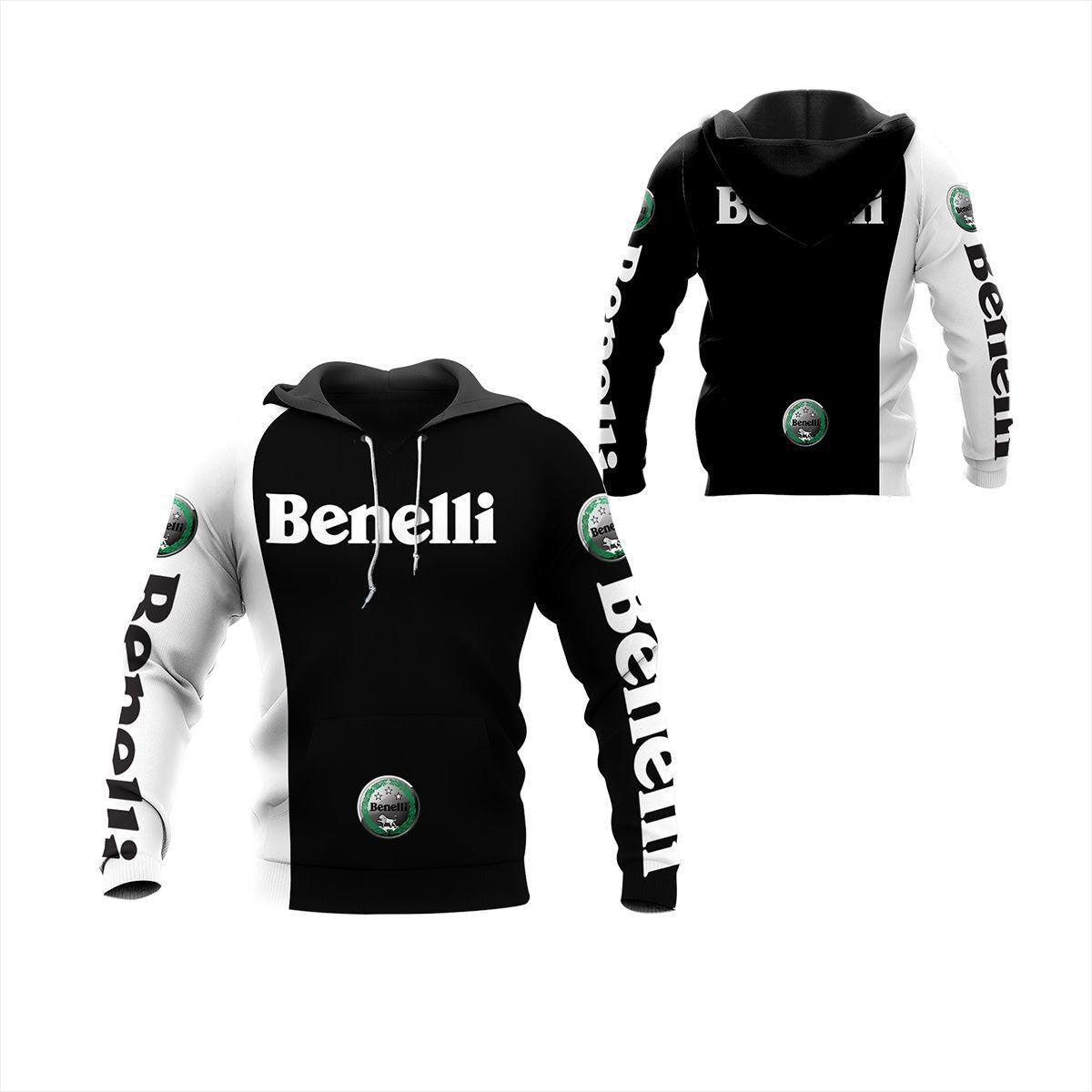 Benelli Shirt Fan Gift 108, Stylist Unisex 3d Hoodie Zip Hoodie