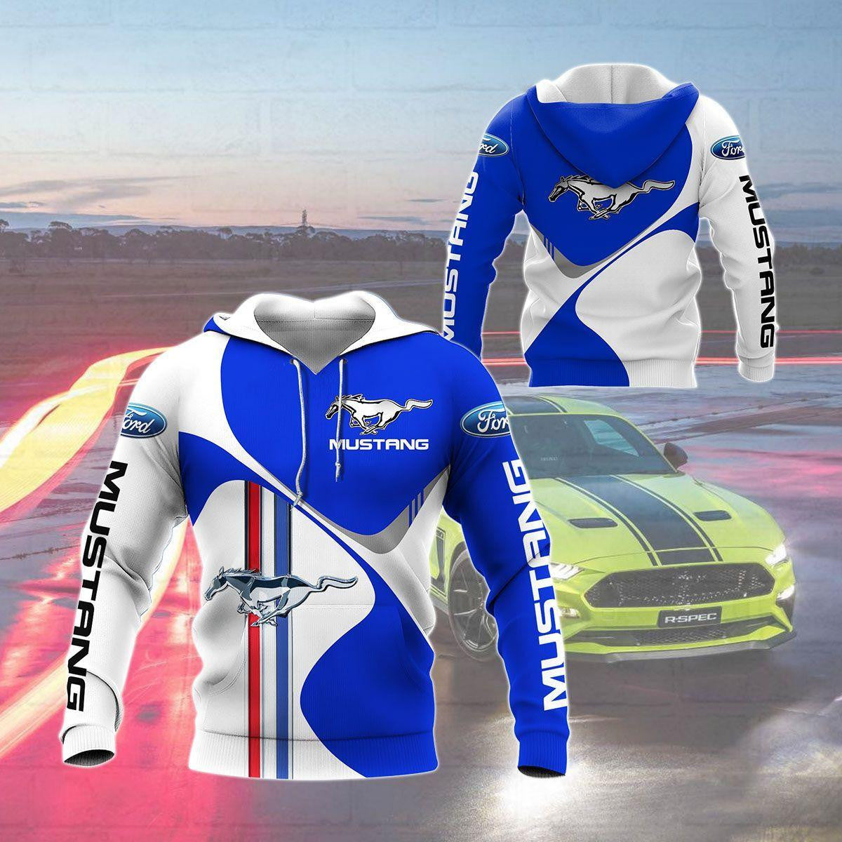 Ford Mustang Shelby Luxury Car 8k214 Fan Gift 3d Hoodie Ii0