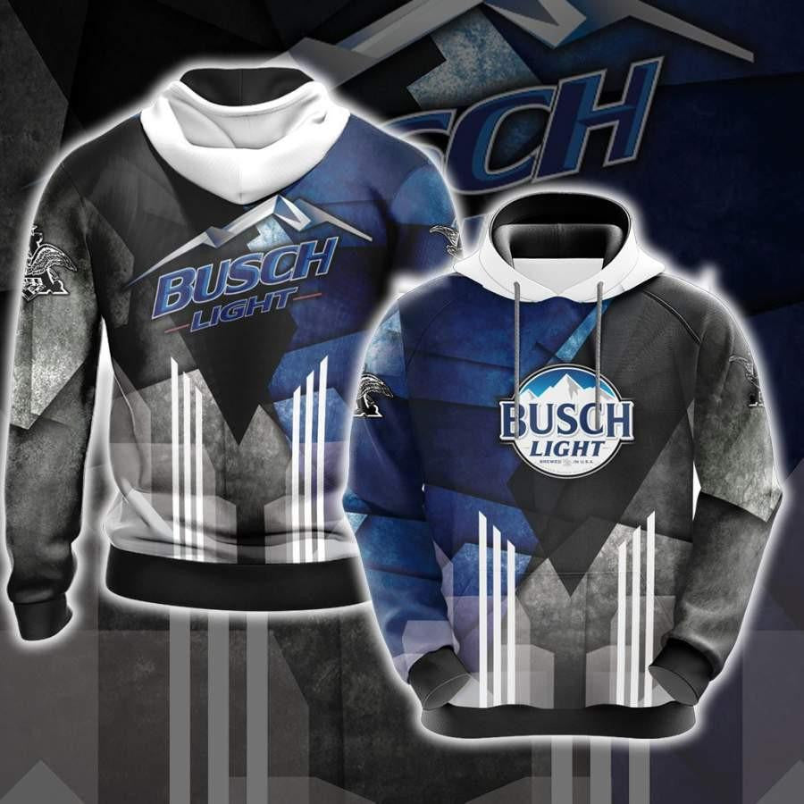 Busch Light Beer Lover Gift, Busch Light Beer All Over Print Hoodie, Zip Hoodie 50