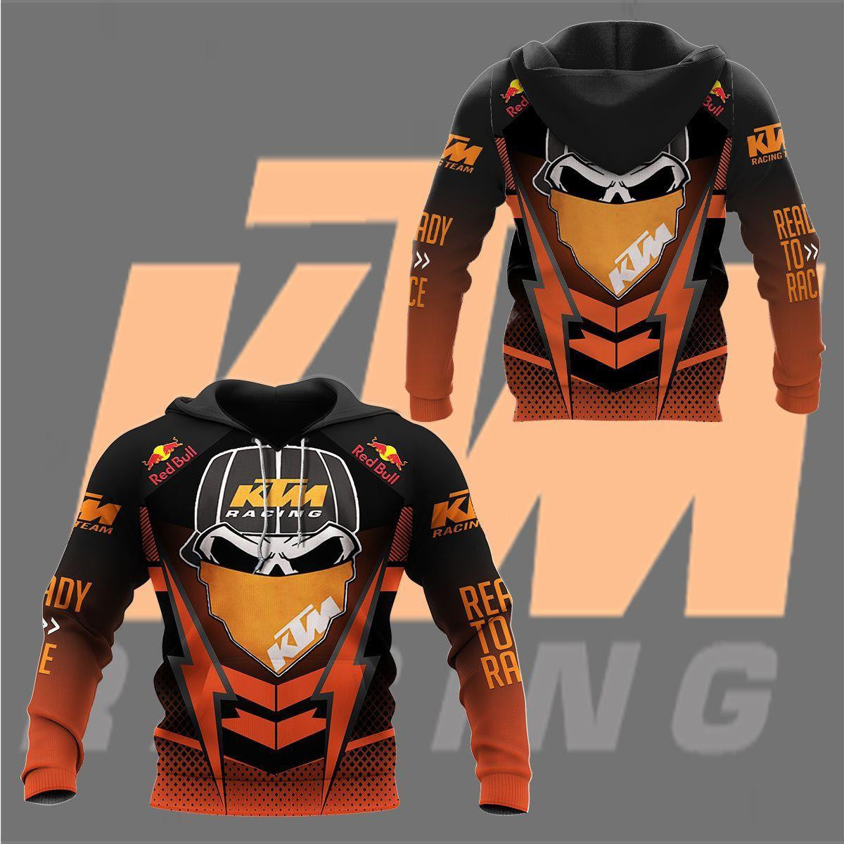 Ktm Sportmotorcycle Ag Shirt Fan Gift 166, Stylist Unisex 3d Hoodie Zip Hoodie