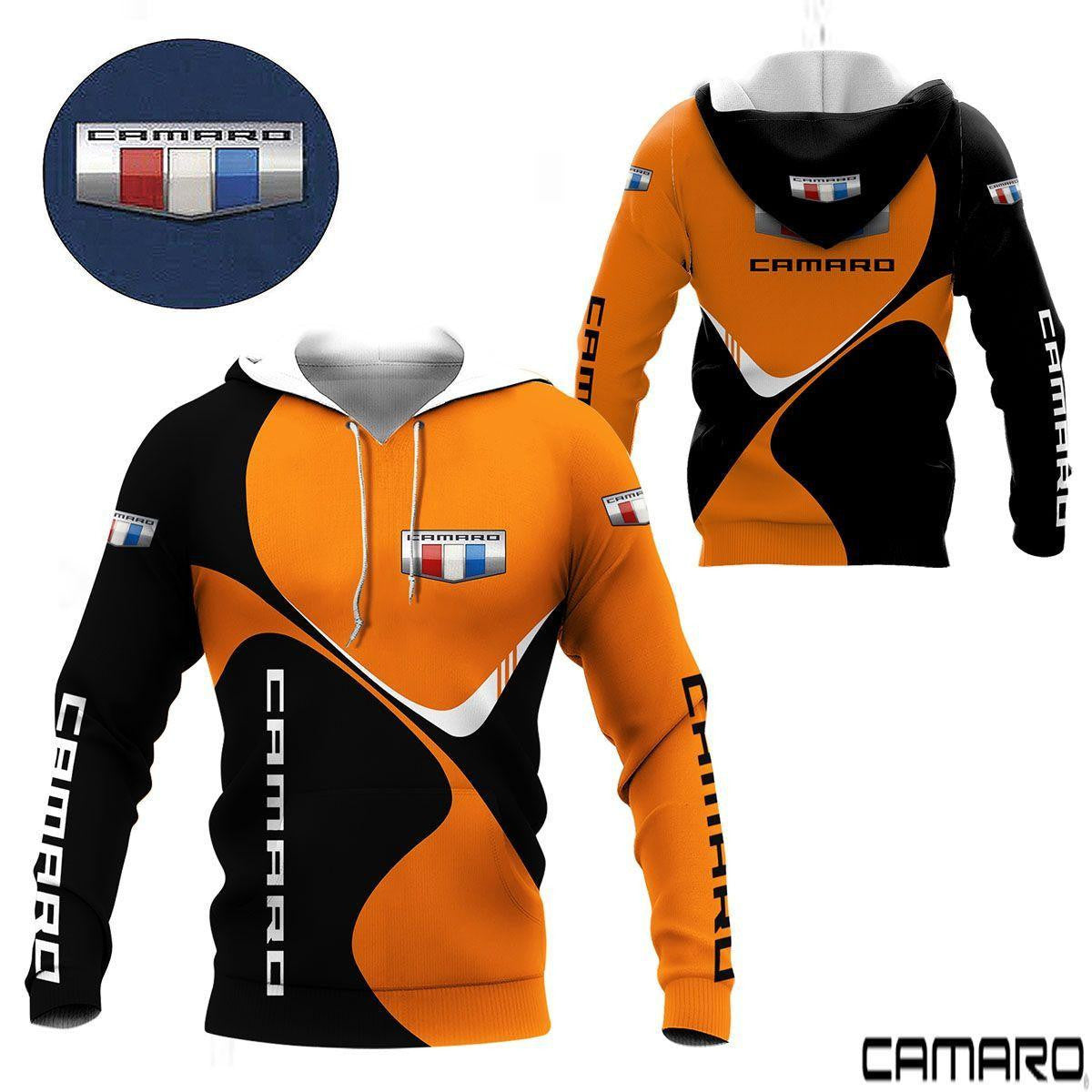 Chevrolet Camaro Shirt Fan Gift 392, Stylist Unisex 3d Hoodie Zip Hoodie