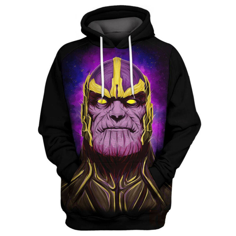 Marvel Thanos Mad Titan Hoodie Zip Hoodie