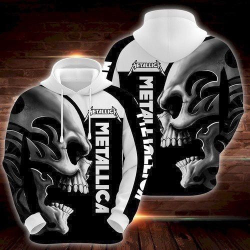 Metallica Metallica B Ed High 3d Hoodie Sweatshirt Zip