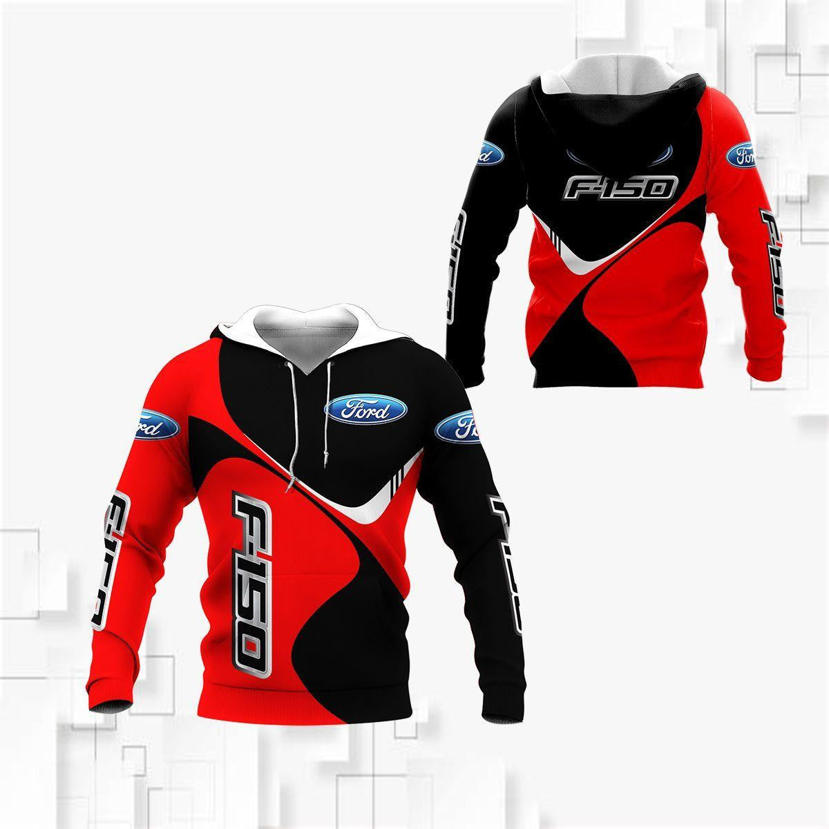 Ford F150 Shirt Fan Gift 330, Stylist Unisex 3d Hoodie Zip Hoodie