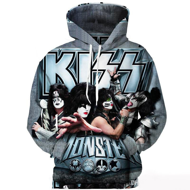 The Kiss Hoodies Hommes Femmes Sweat 03
