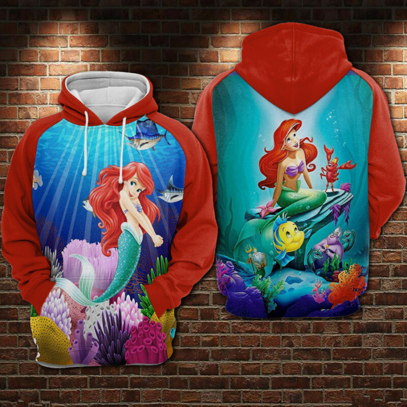 Ariel - The Little Mermaid 01 Hoodie Zip Hoodie