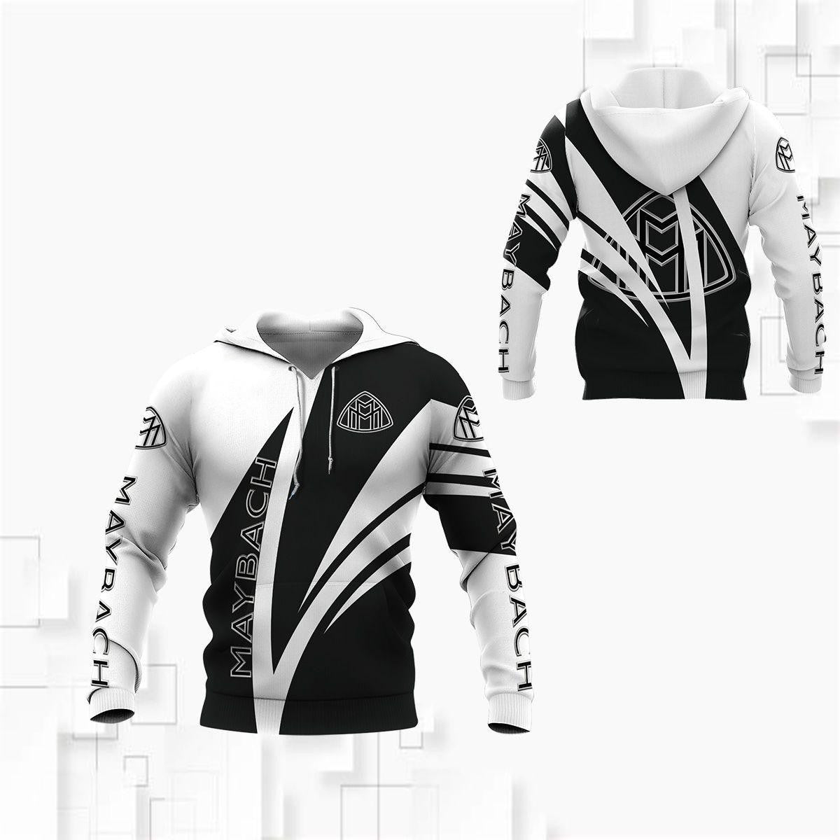 Maybach Shirt Fan Gift 1028, Stylist Unisex 3d Hoodie Zip Hoodie