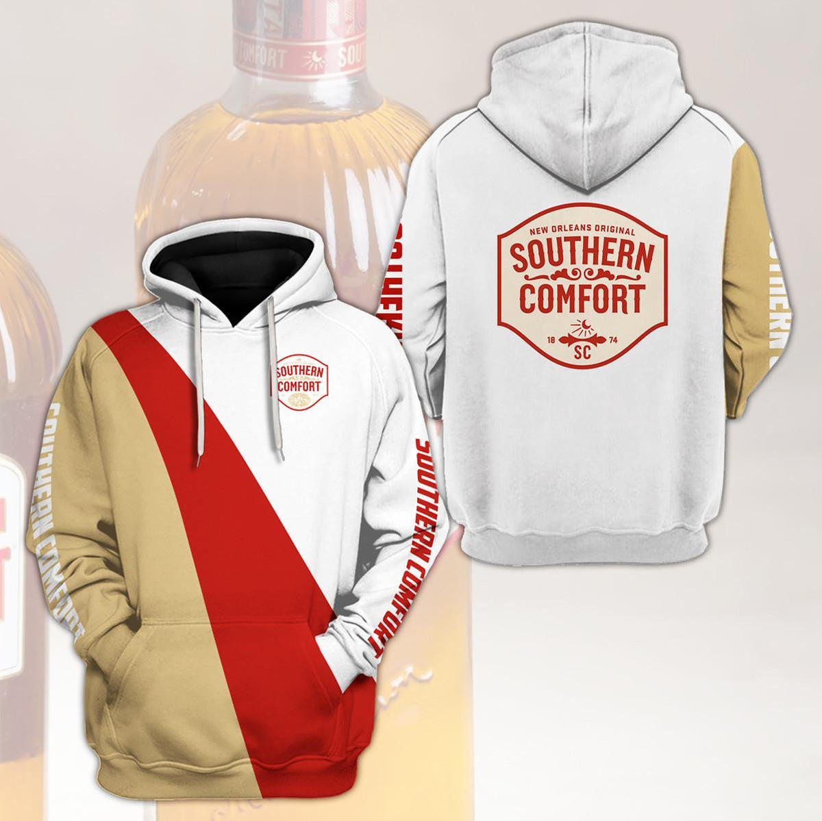 Southern Comfort Whisky 3d Hoodie