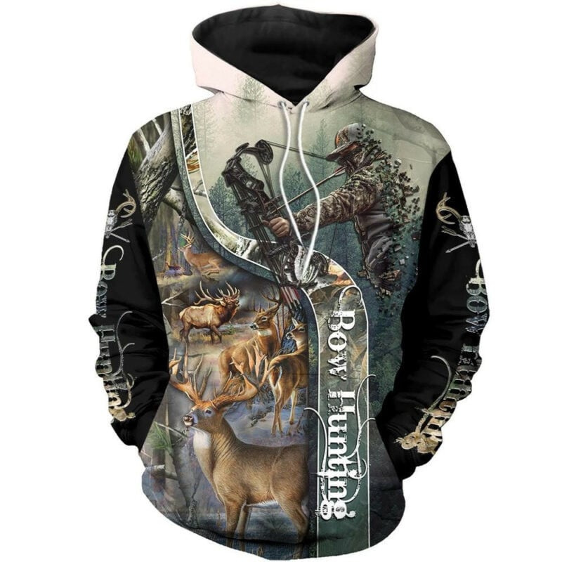 Camo Amo Hunting Animals Deer Art 3d Hoodies